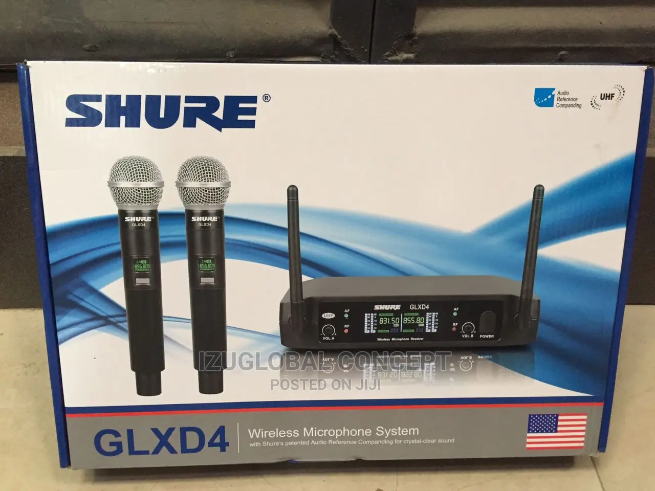 Glxd4 Lavaliere Lapel Overhead and Hand Wireless Mic