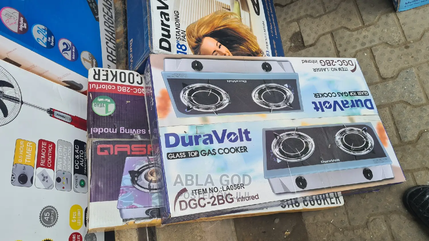 Qasa and Duravolt Gassl Cooker