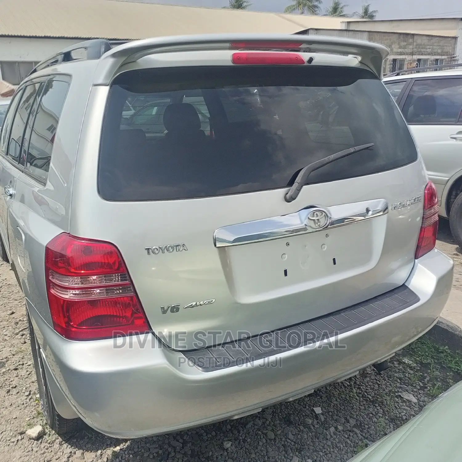 Toyota Highlander Limited V6 4x4 2004 Silver