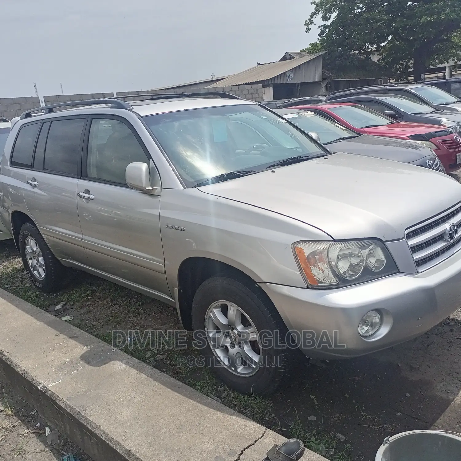 Toyota Highlander Limited V6 4x4 2004 Silver