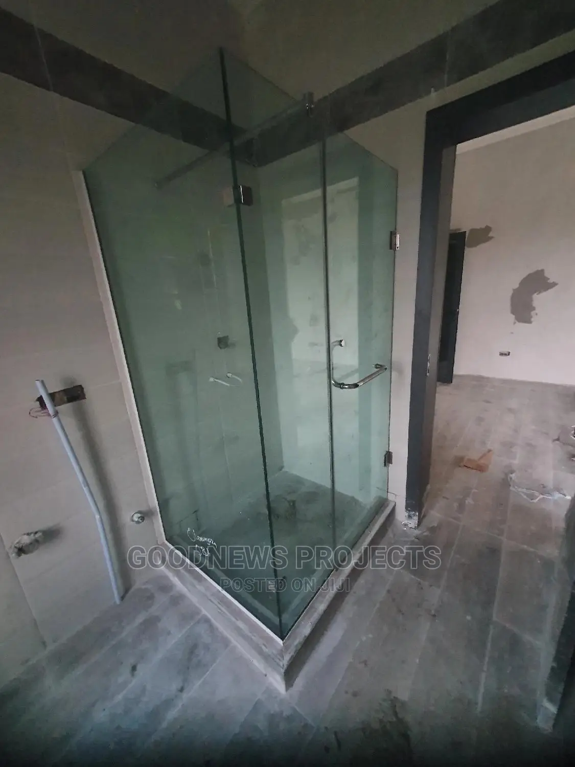 Frameless Bathroom Glass Cubicle