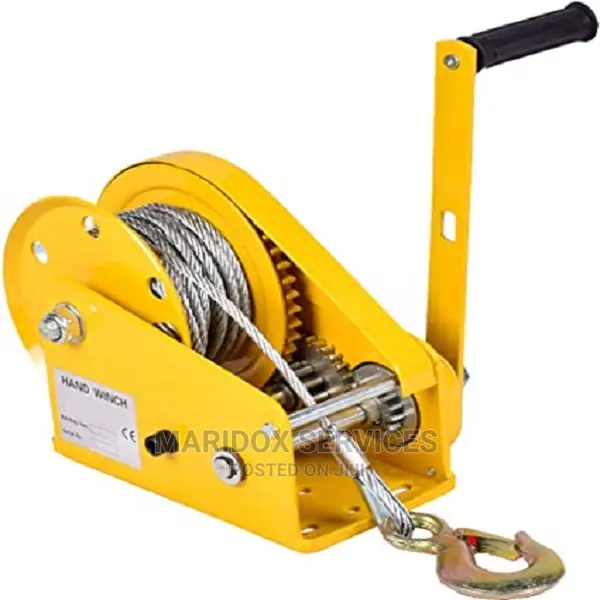 1200lb Hand Crank Winch