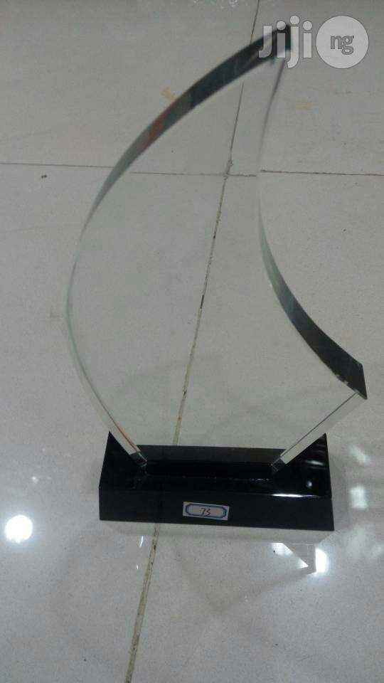 Crystal Glass Award.