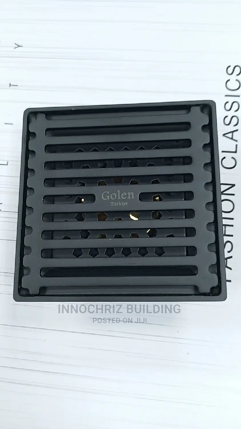 Black Heavy Guage Floor Drain