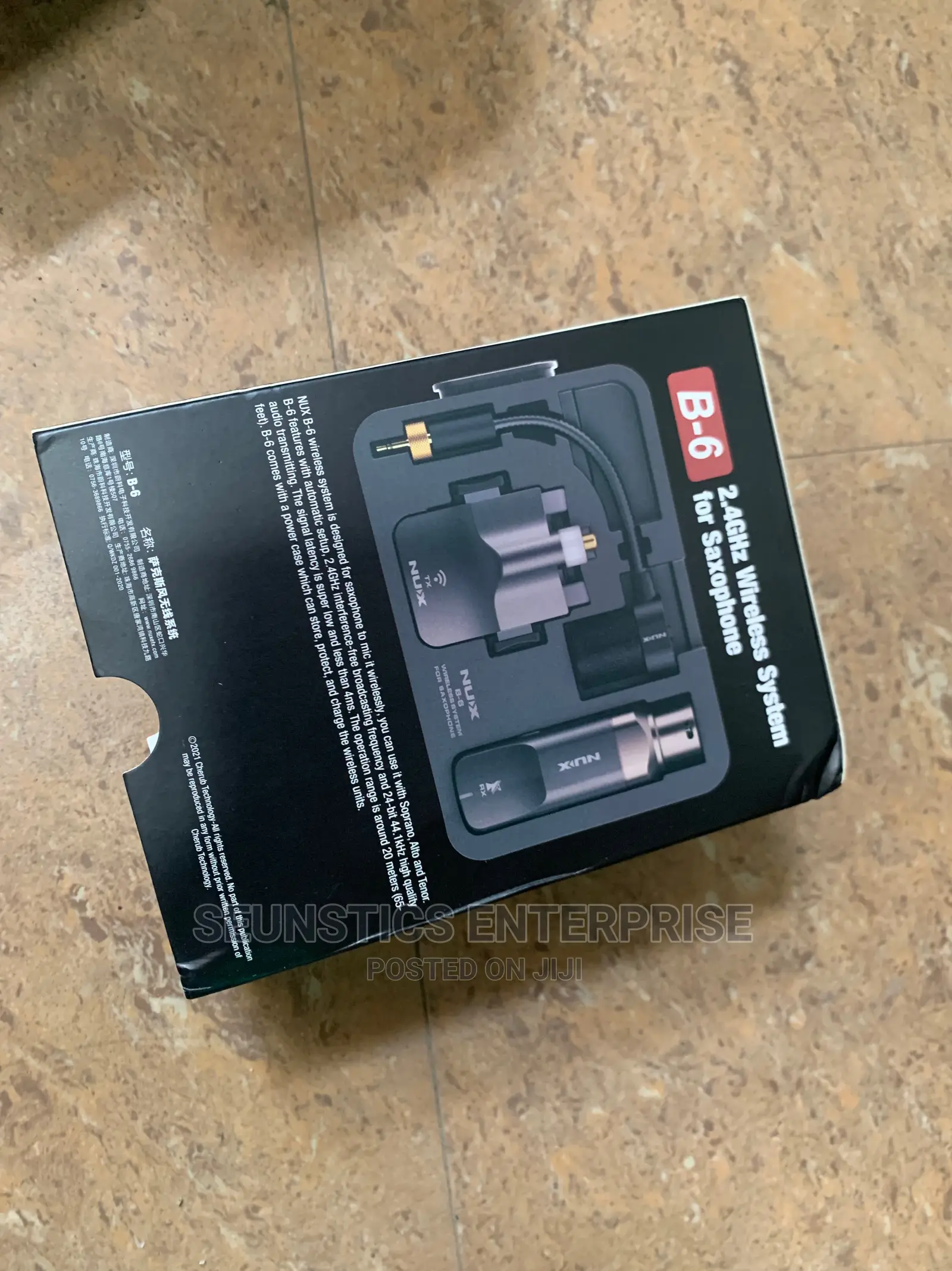 Original Nux B-6 Wireless System for Saxophone