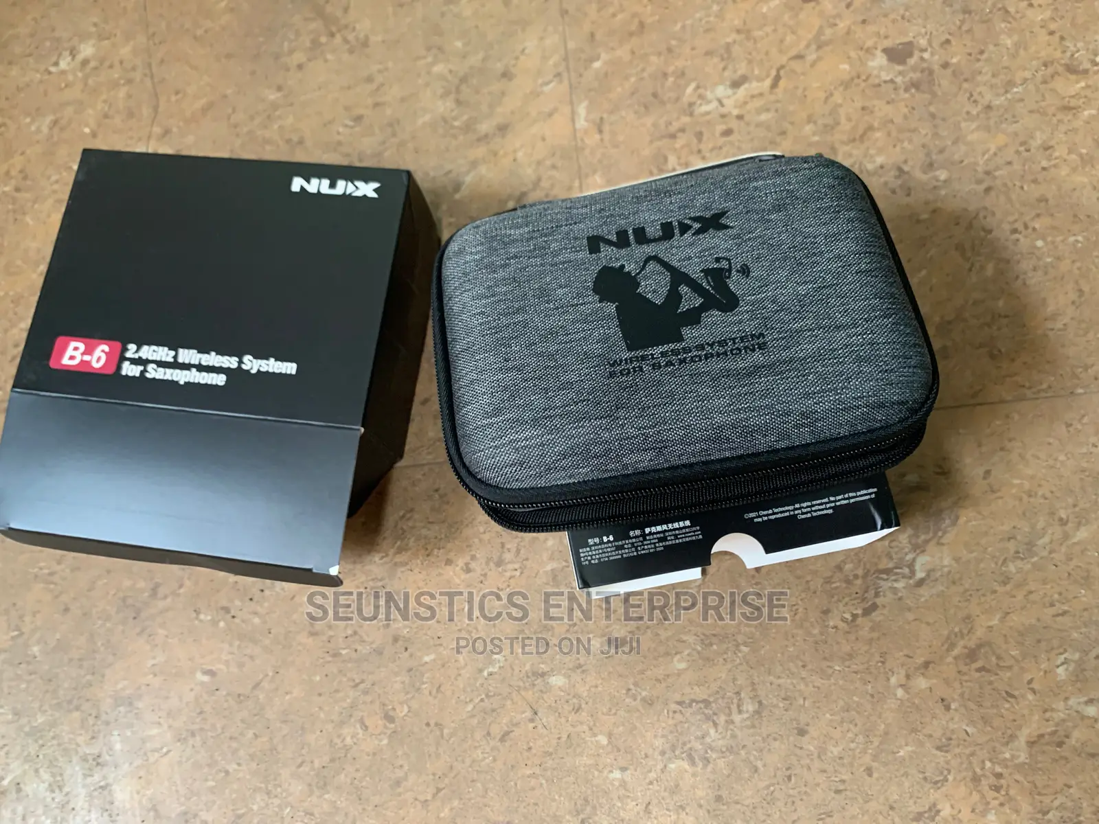Original Nux B-6 Wireless System for Saxophone