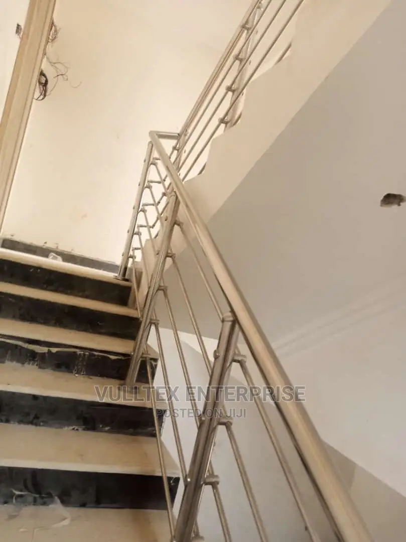 Staircase Rail With Stainless Steel