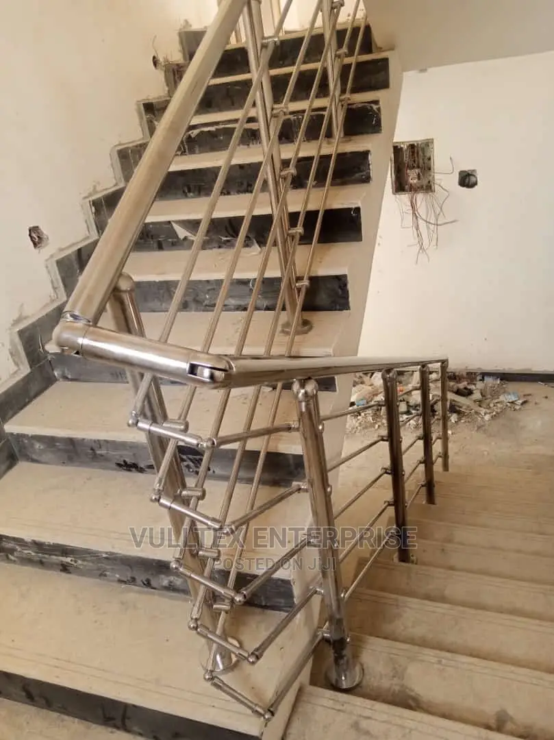 Staircase Rail With Stainless Steel