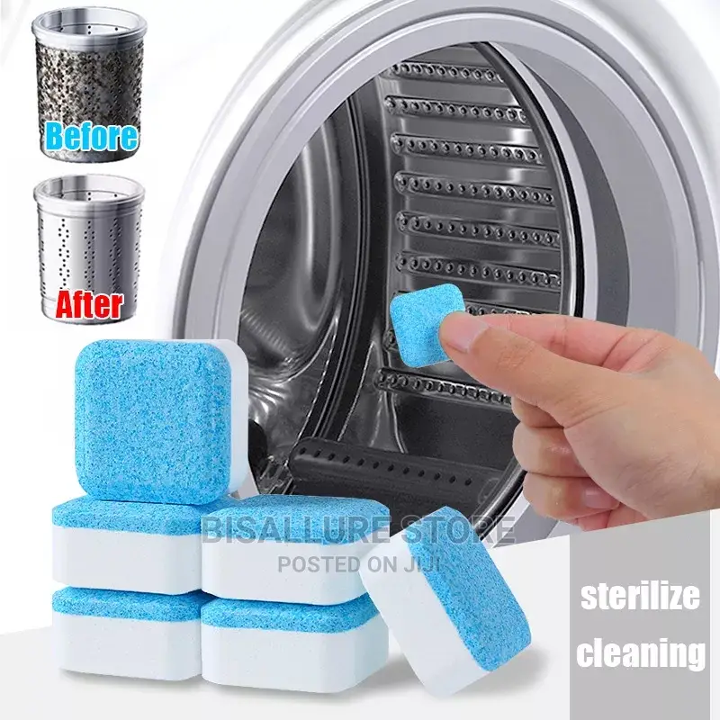 12pieces Washing Machine Cleaner Effervescent Tablets