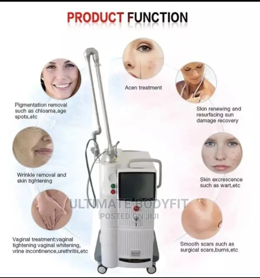 Brand New C02 Fractional Laser Stretch Mark Remover Machine