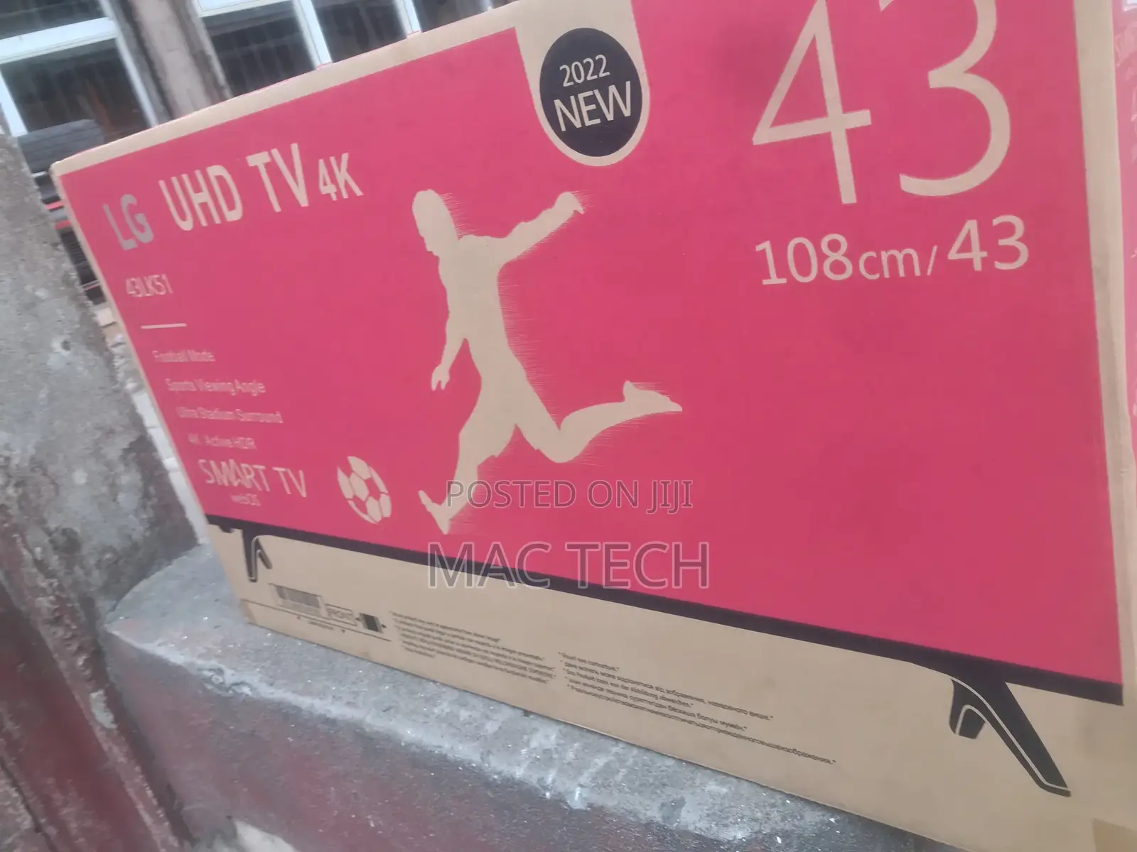 LG 43 Inches Smart Tv. Netflix, Youtube, Browser