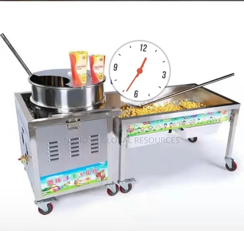 30 Liters Industrial Gas Pop Corn Machine