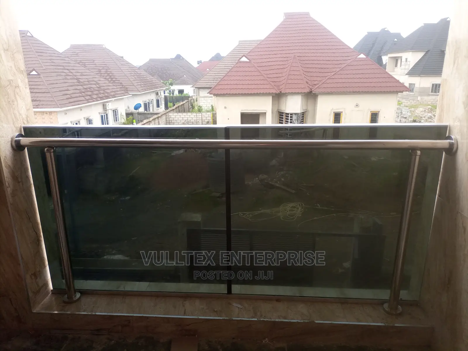 Gray Balcony Glass (
