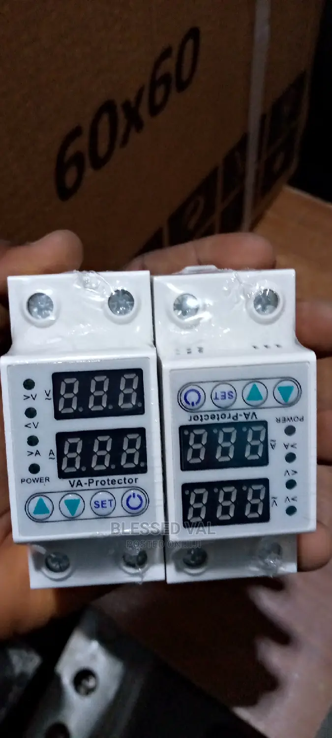 63 Amps Digital Adjustable Voltage Current Protector