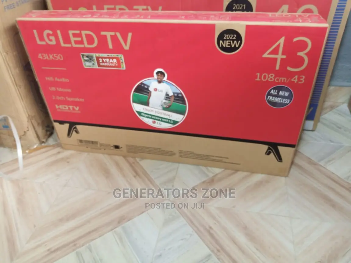 Brand New LG 43 Inches LED TV High Definition 2022 Series