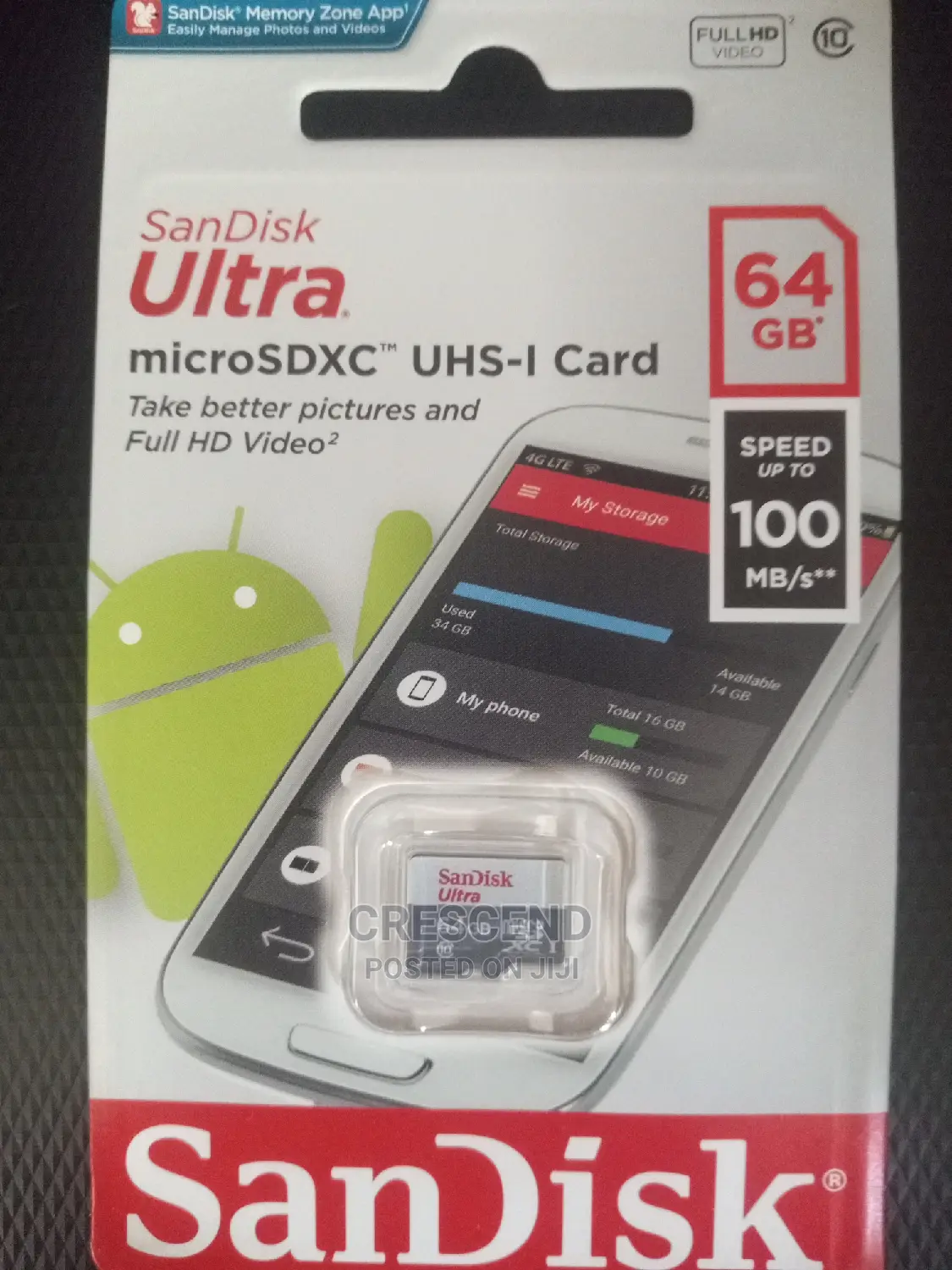 64gb Micro Sd Card Sandisk Ultra