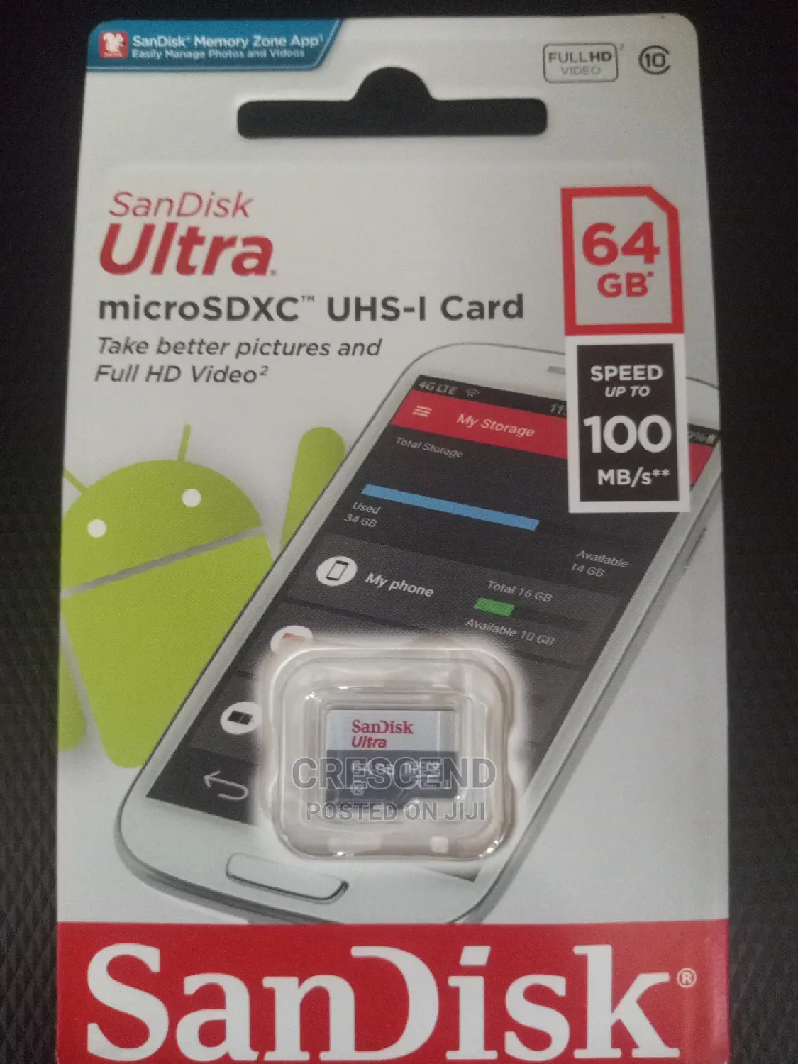 64gb Micro Sd Card Sandisk Ultra