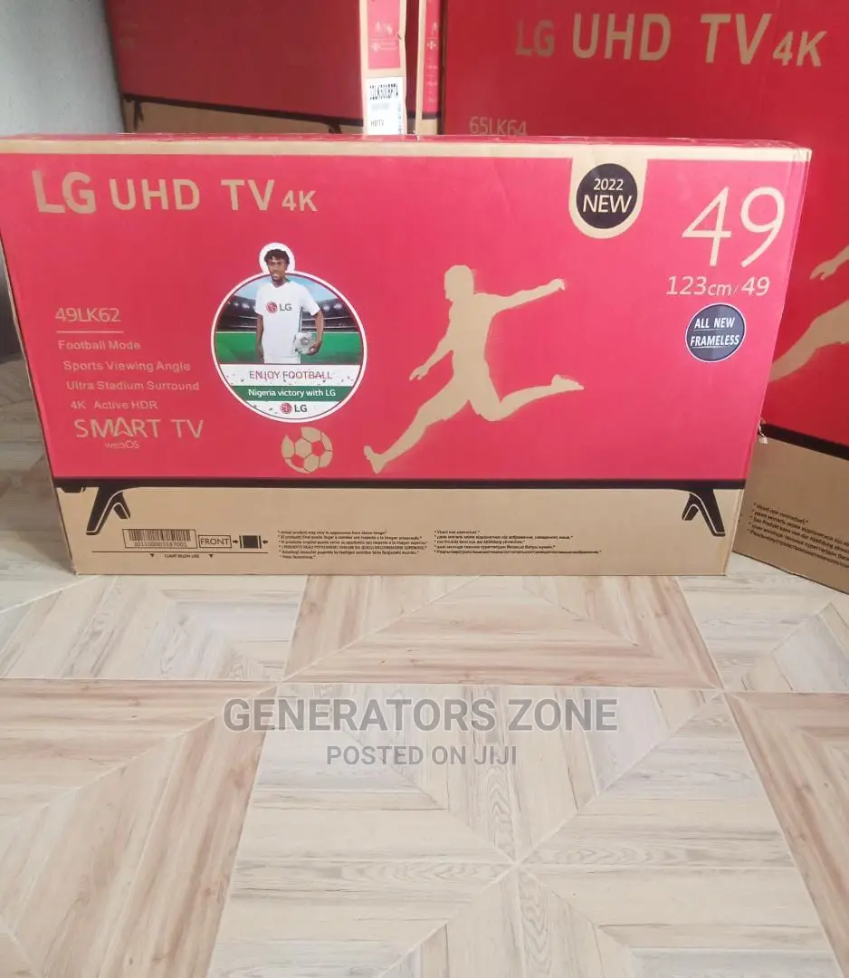 LG 49inches Smart TV With 2 Yrs Warranty Uhd/