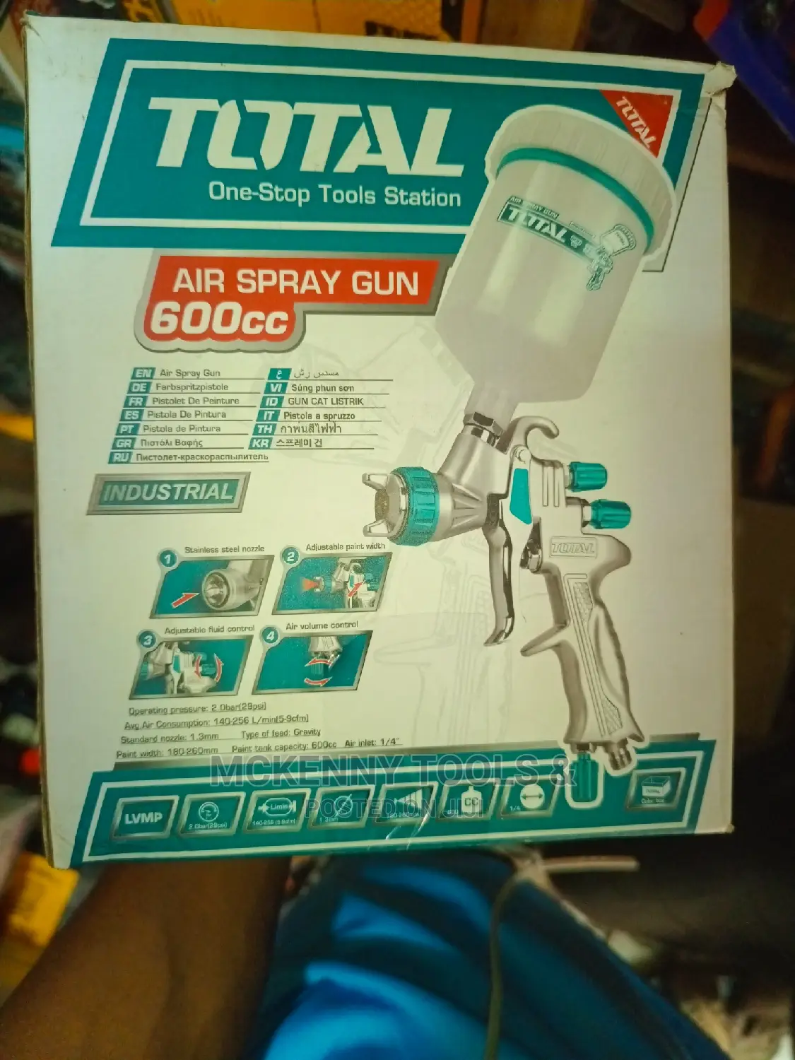 Total Tat10605 Lvmp Spray Gun