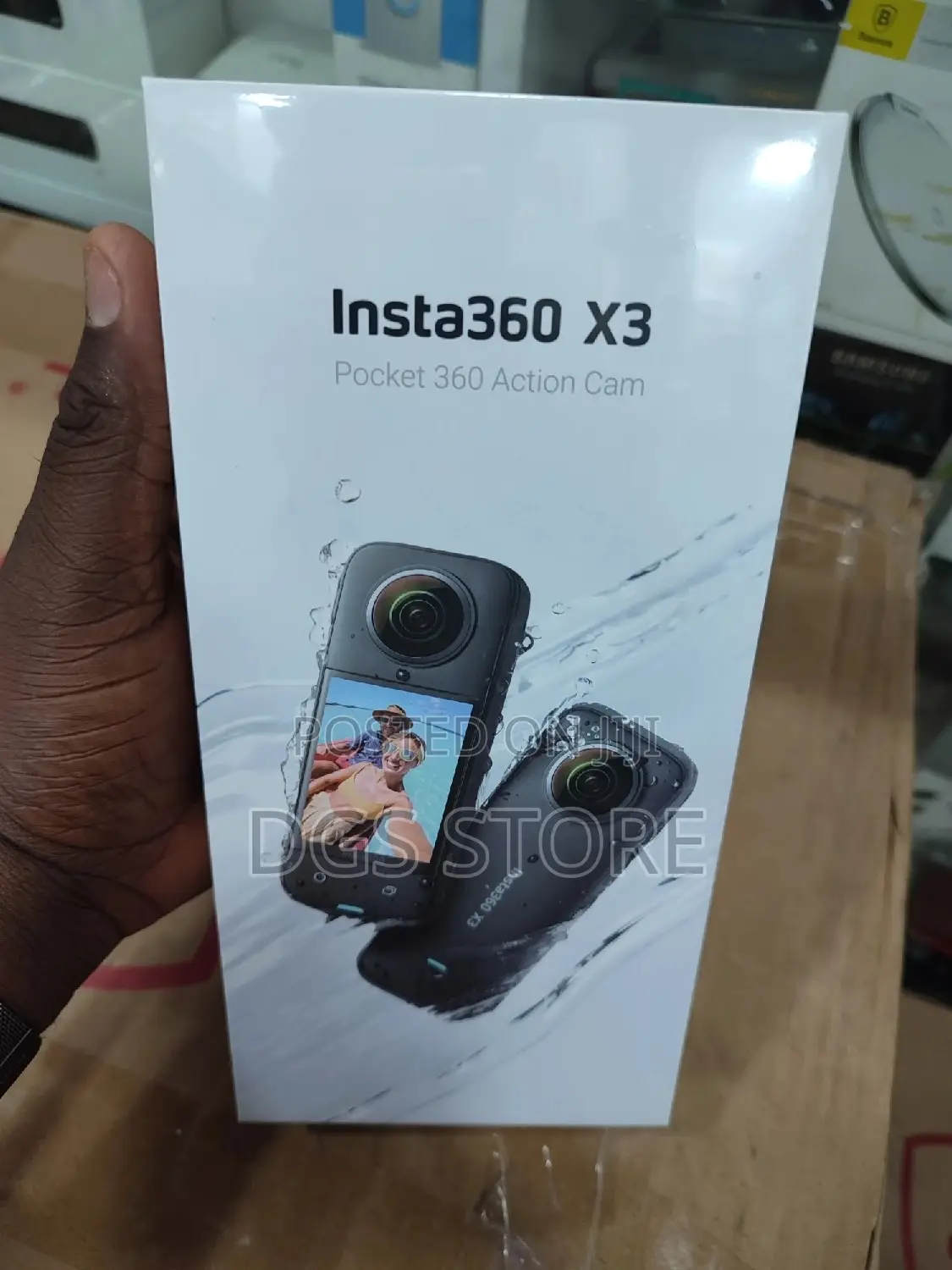 Insta360 X3 Pocket 360 Action Camera