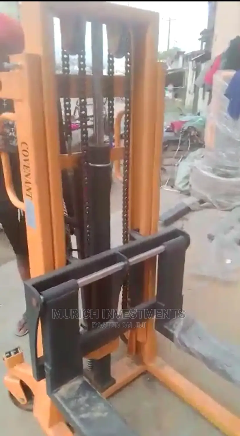 2ton X 2000mm Hand Manual Hydraulic Pallet Stacker Lifter