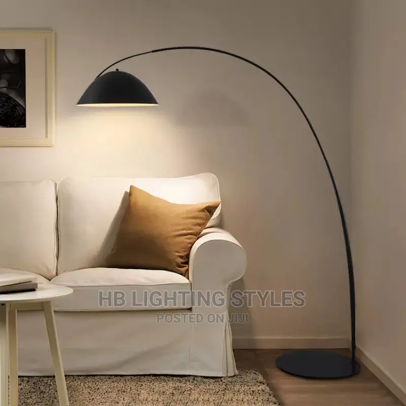 Scandinavian Light Luxury Fishing Design Led Floor Lamp