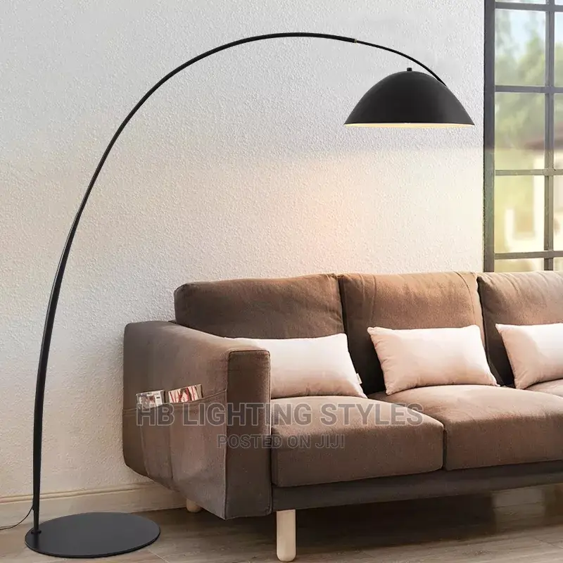 Scandinavian Light Luxury Fishing Design Led Floor Lamp