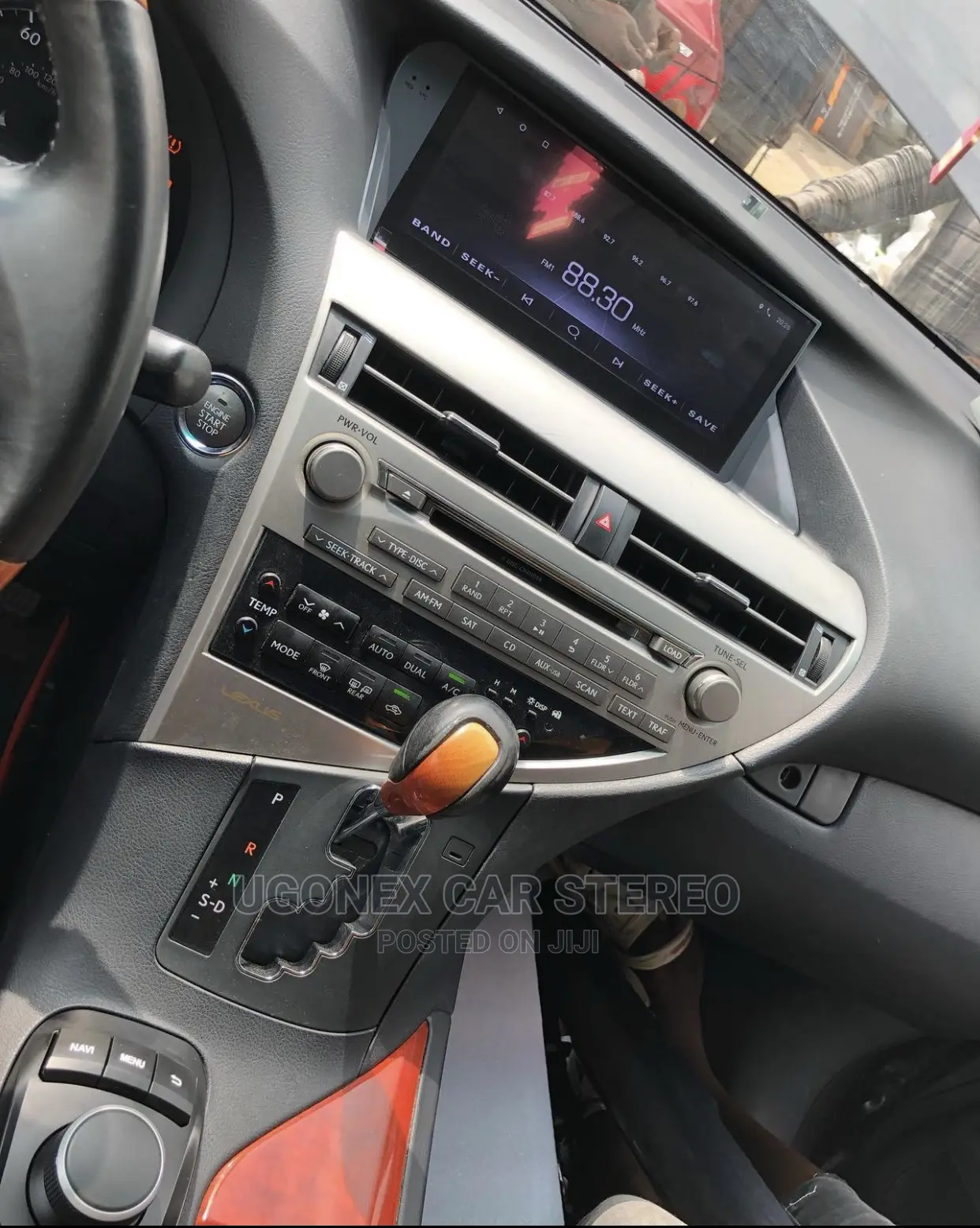2010-13 Lexus Rx 350 Android Set