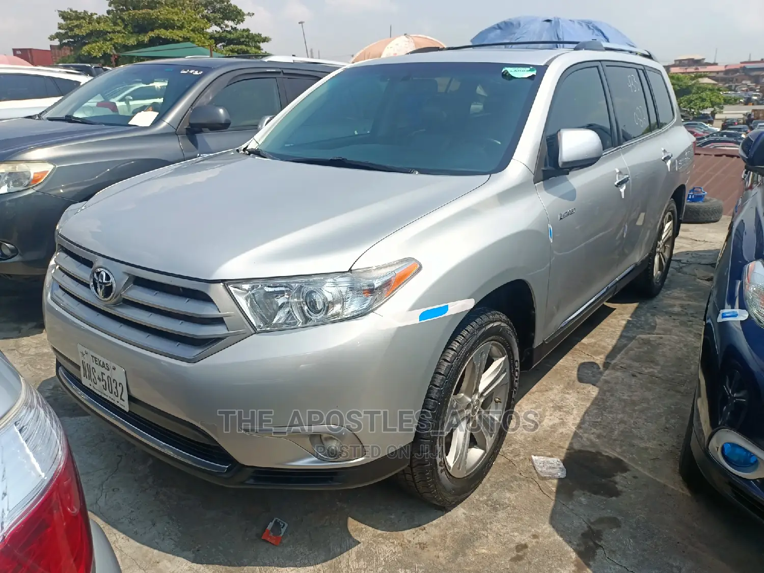 Toyota Highlander Limited 3.5L 2WD 2013 Silver