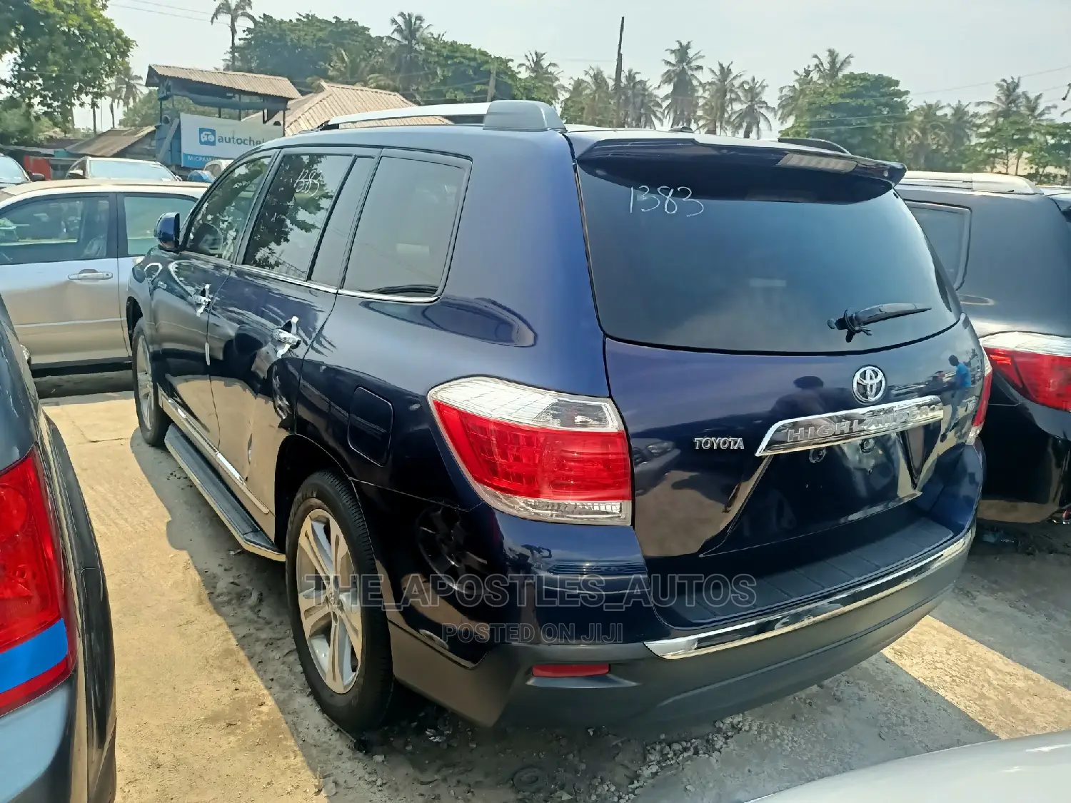 Toyota Highlander Limited 3.5l 4WD 2013 Blue