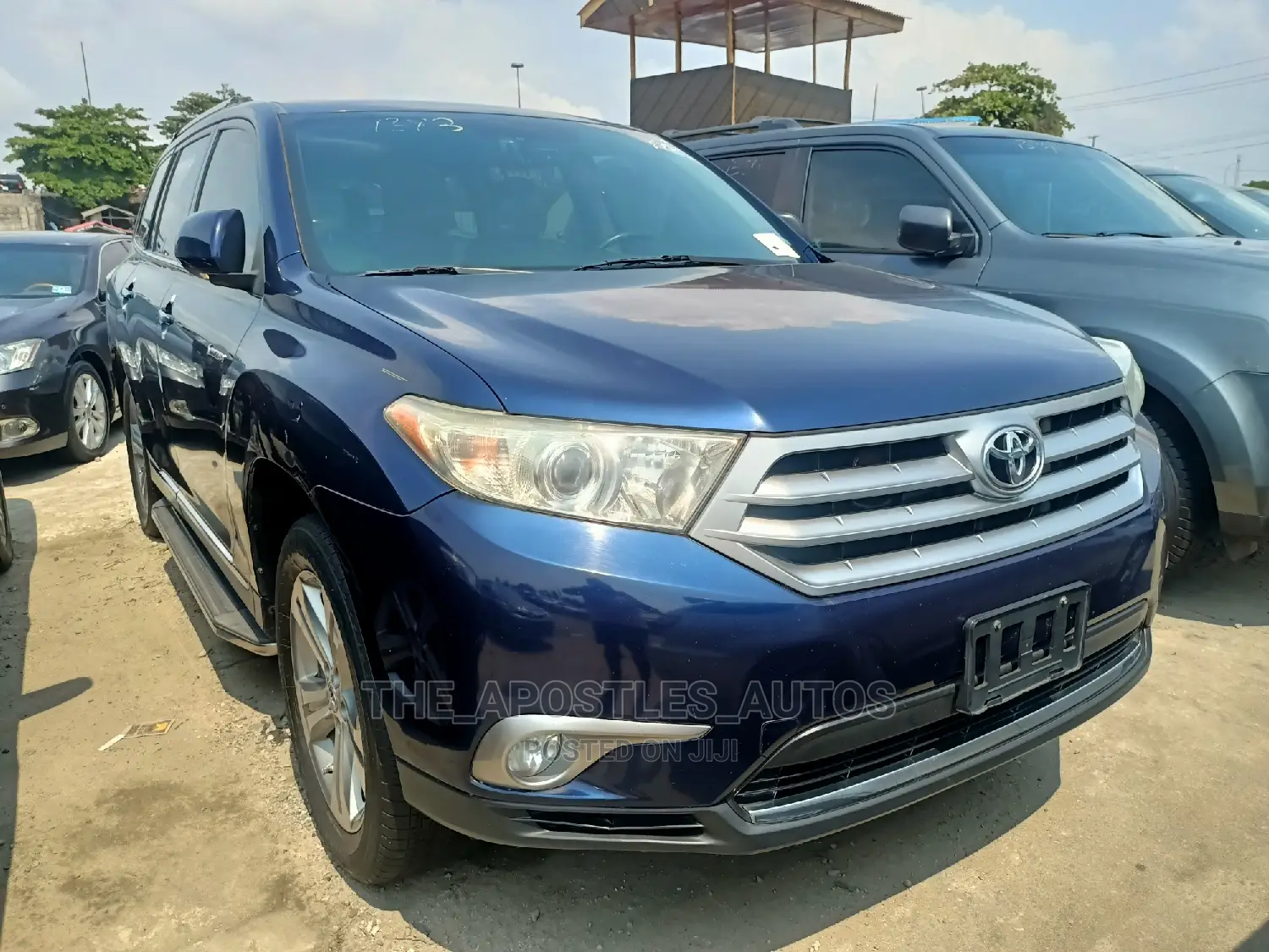 Toyota Highlander Limited 3.5l 4WD 2013 Blue