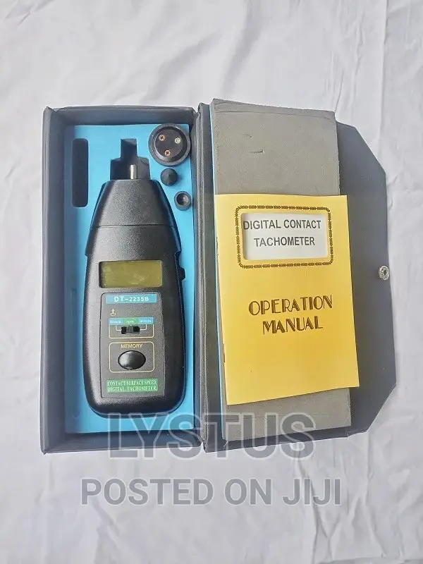 Lutron DT-2235B Contact/Surface Speed Digital Tachometer