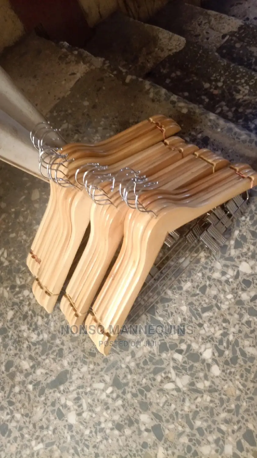 Clip Wooden Clothes Hangers