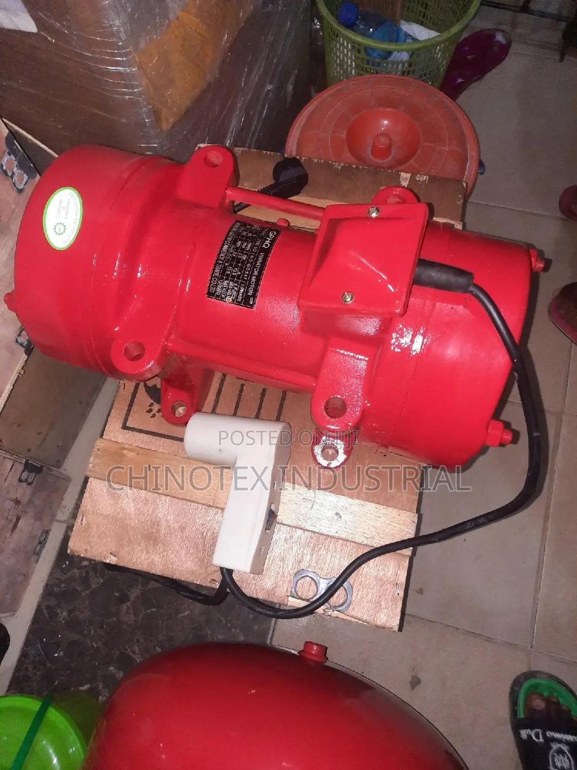2hp Electric Block Factory Vibrator Moto