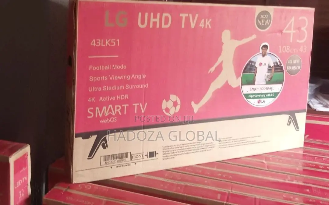 43inches LG Uhd Smart TV +Browser (With 2yrs Warranty)
