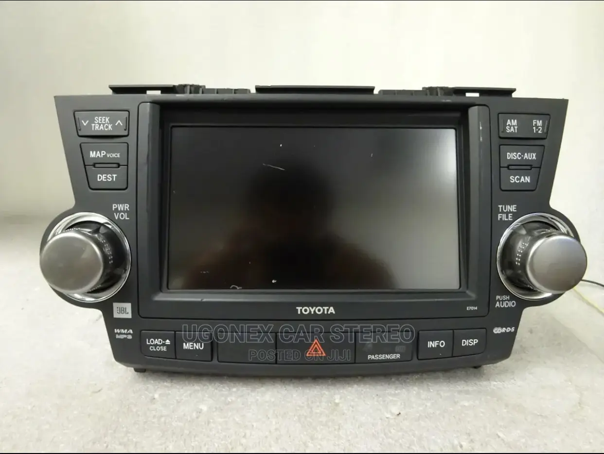 Toyota Highlander Complete Navigation Set