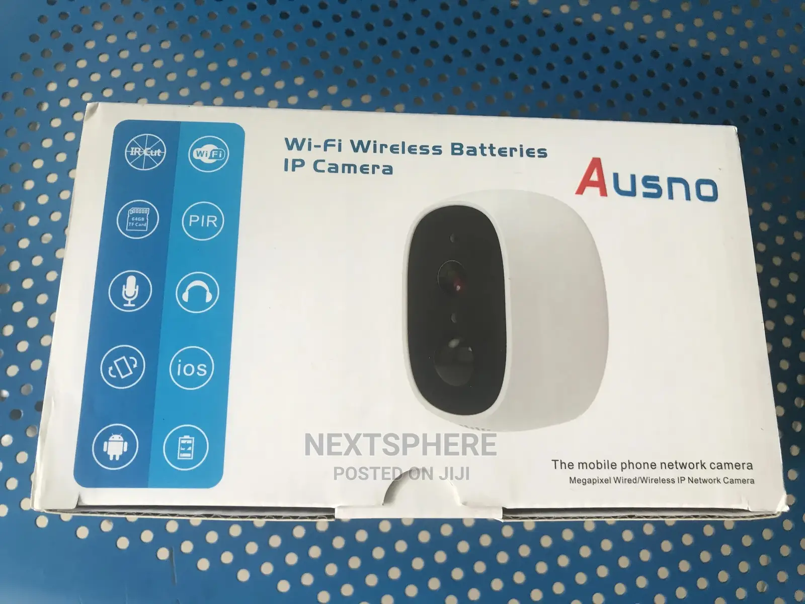 Battery Powered WIFI Camera - 2MP, UBOX App - Low Power