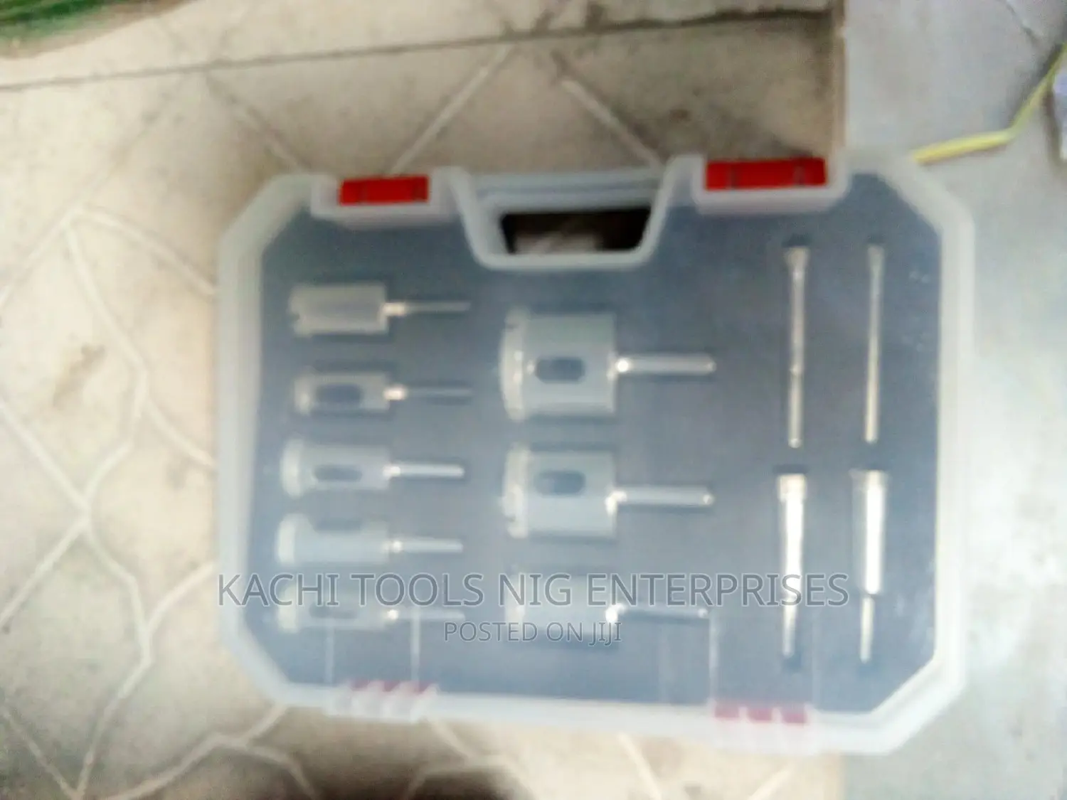 5m to 35m Glass Drill Bit Set