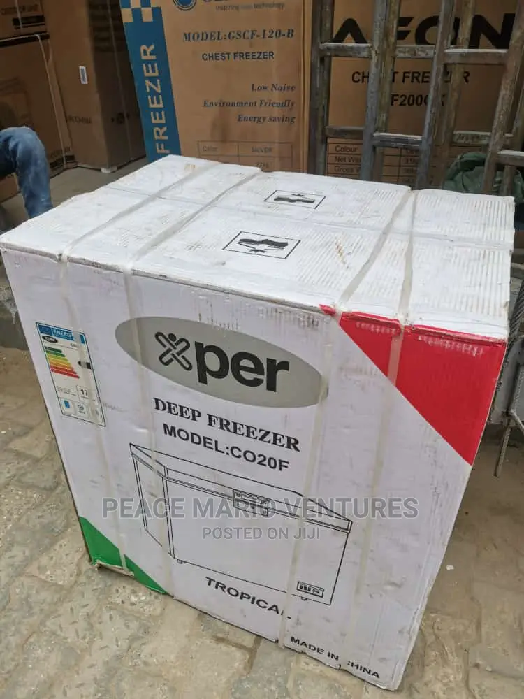Original Xper Deep Freezer With 200litres 3years Warranty