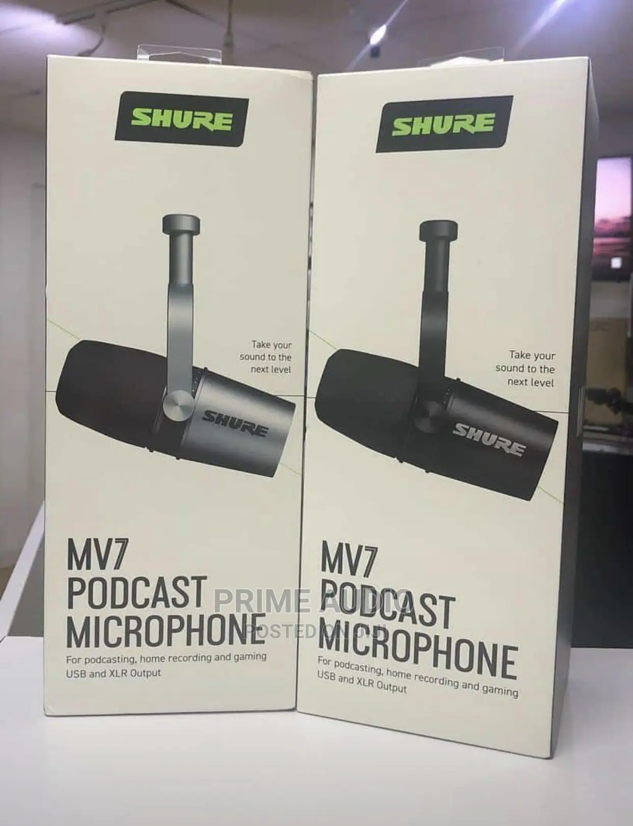 Shure Mv7 Podcast Microphone