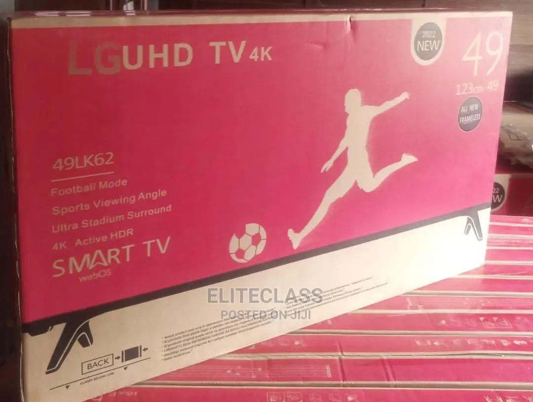 Uhd LG 49inches Brand New Smart TV With 2 Yrs Warranty