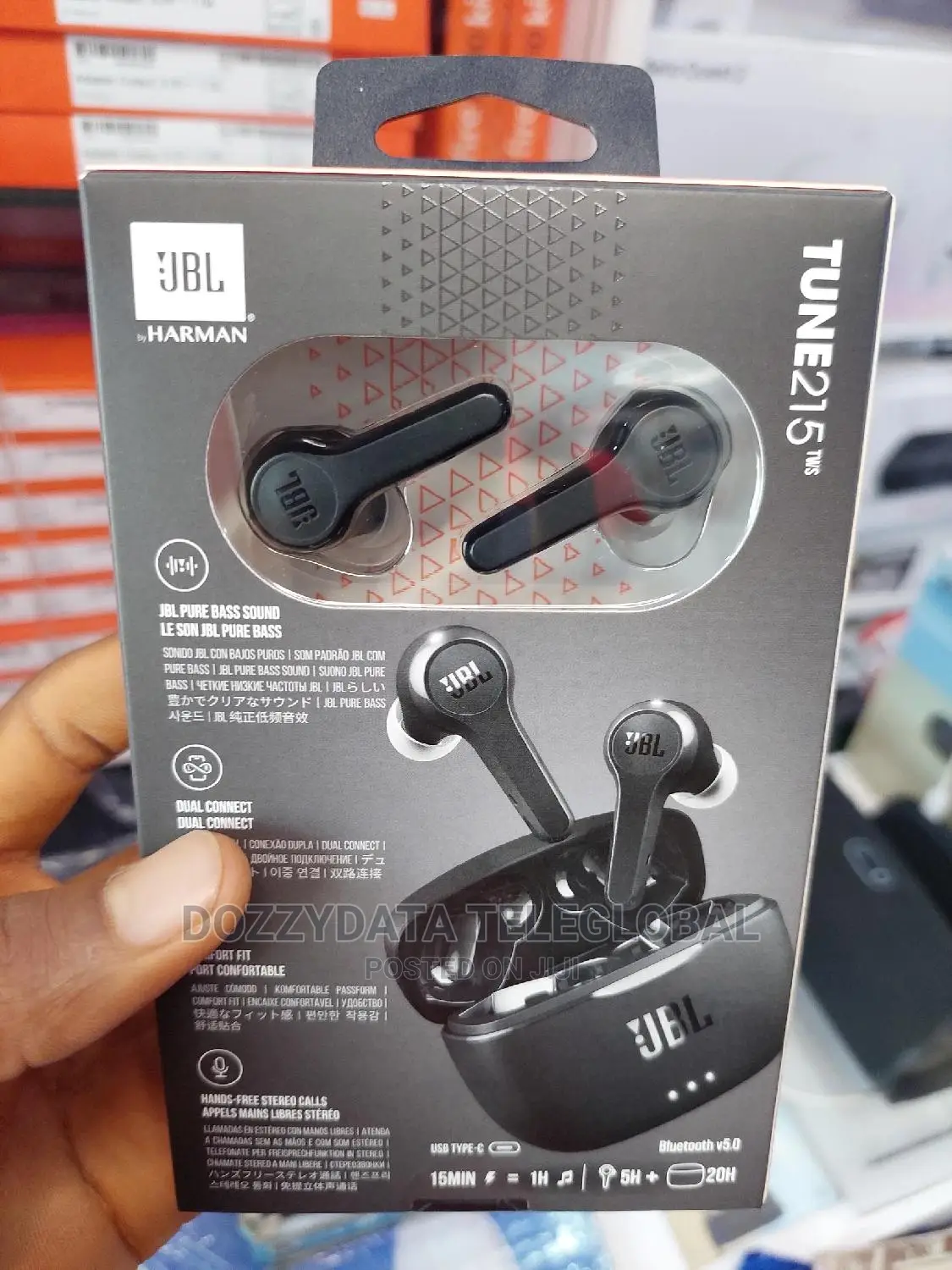 JBL Tune 215TWS True Wireless In-Ear Headphones