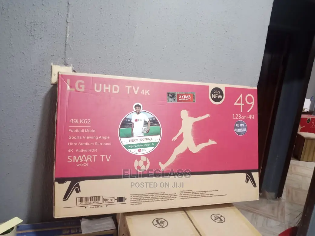 LG 49inches Smart TV With 2 Yrs Warranty +Netflix+Youtube