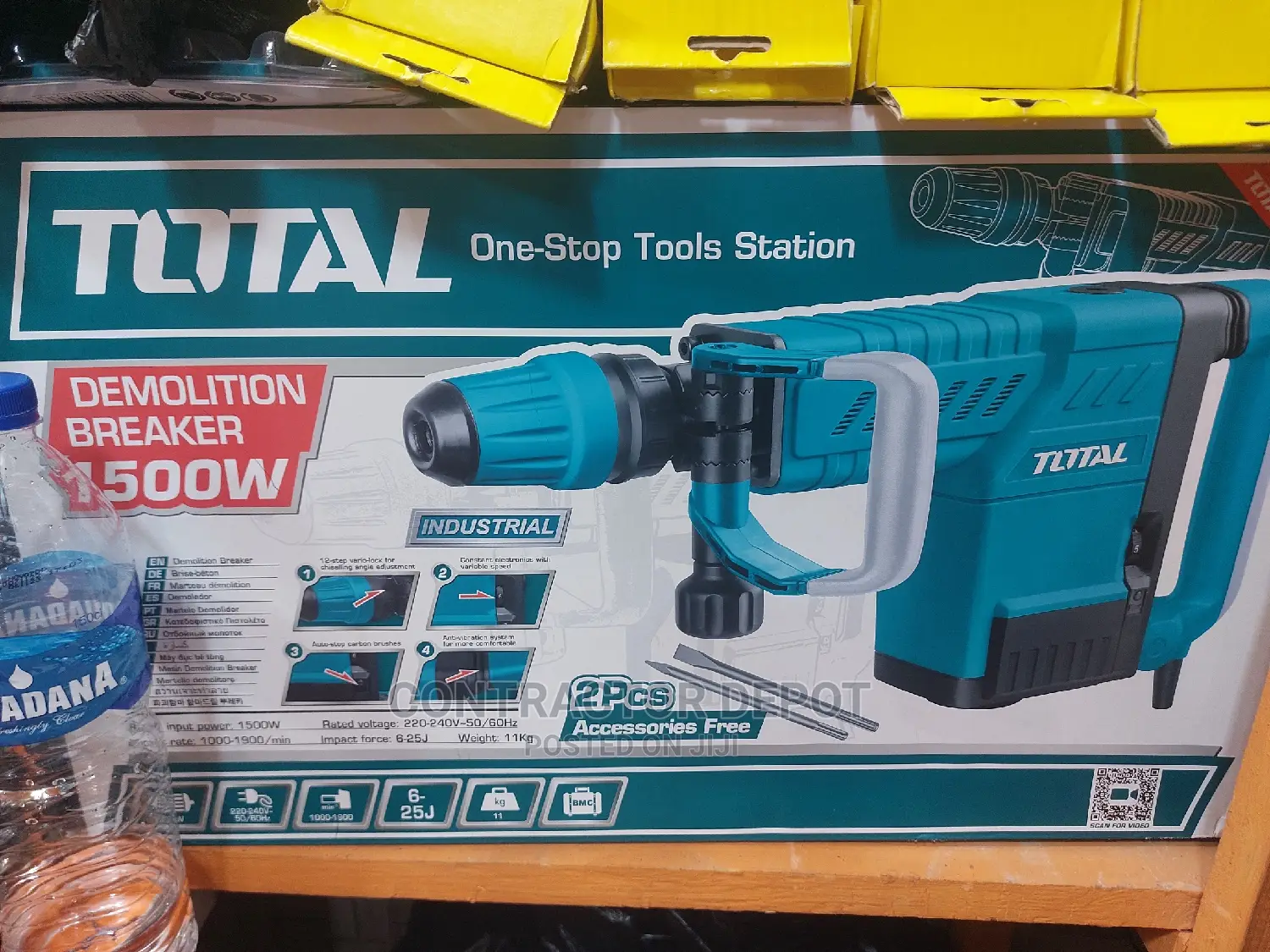 Total Demolition Breaker SDS-Max 1.500w (Th215002)