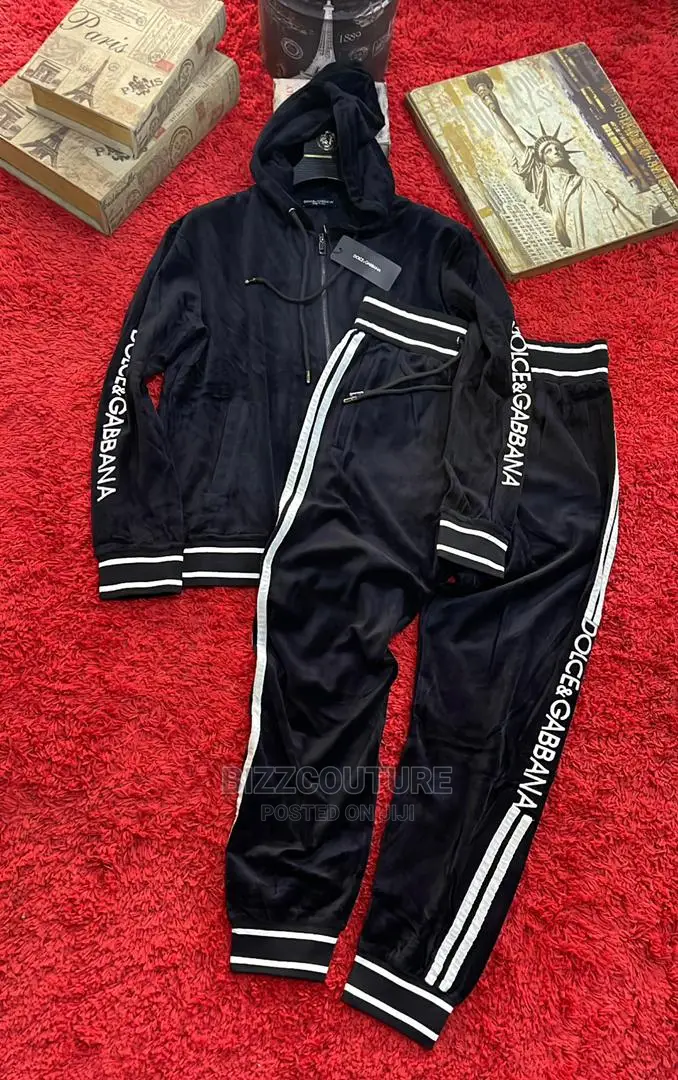 High Quality DOLC GABBANA Tracksuit Available in Store
