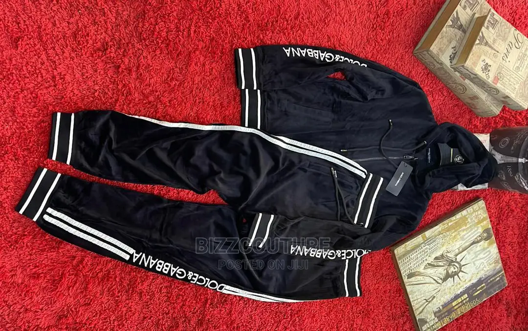 High Quality DOLC GABBANA Tracksuit Available in Store
