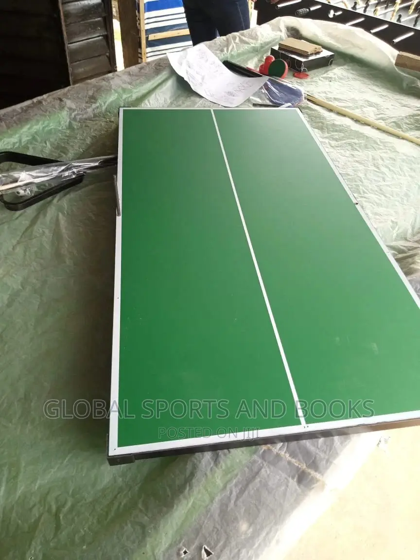 Soccer Table, Table Tennis,Snooker Board And Hockey 4 In 1