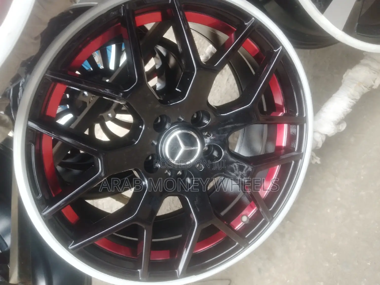 Quality Benz and Mart Black Wheels