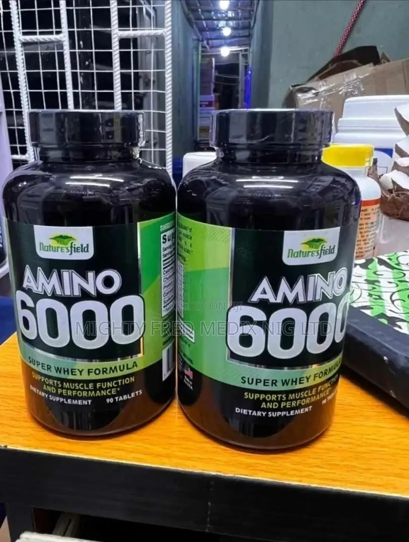 Nature's Field Amino 6000 Super Whey Formula Support Muscle