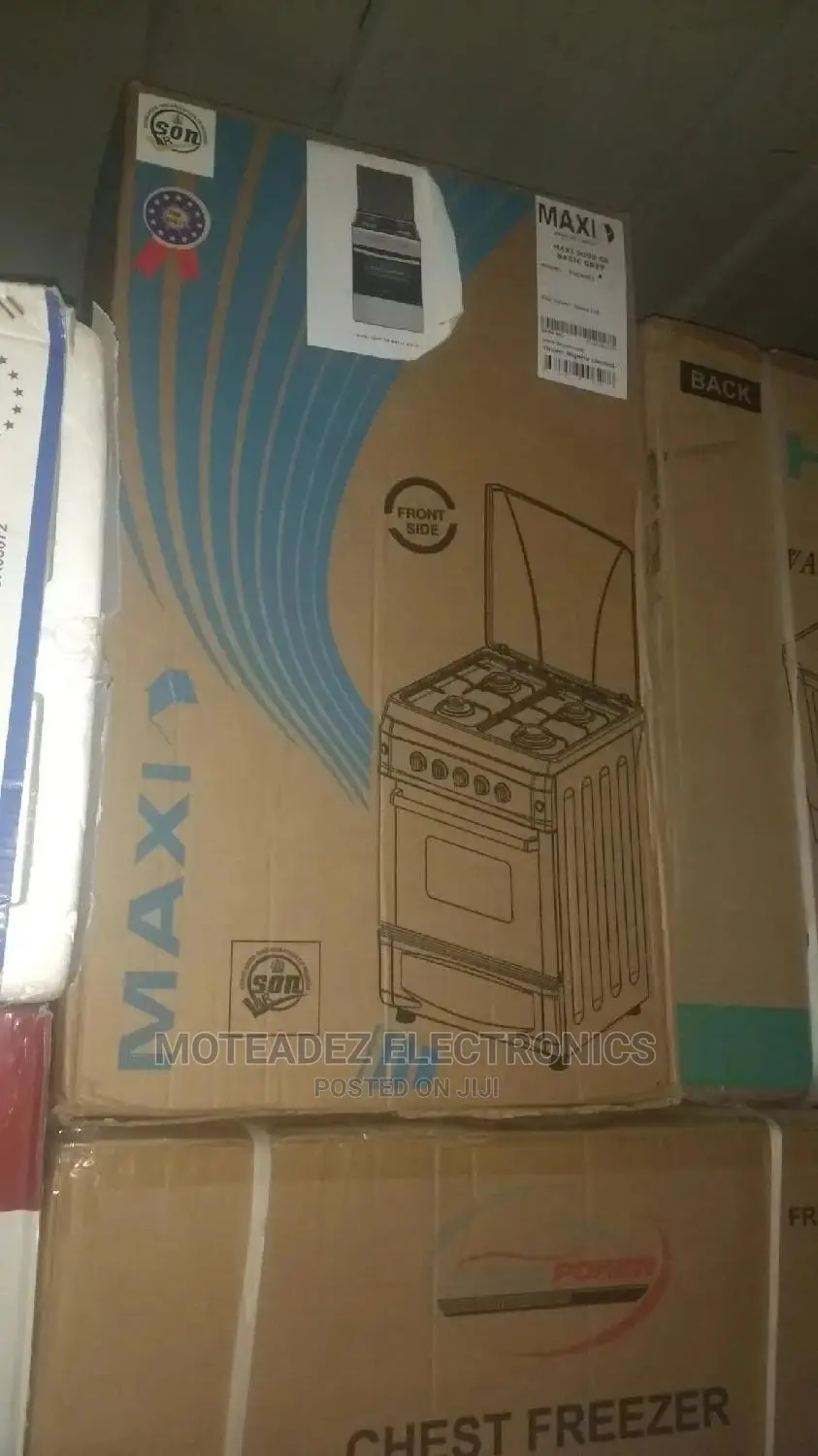 Maxi 50*50 (4g) Auto Ignition Standing Gas Burner (Inox)